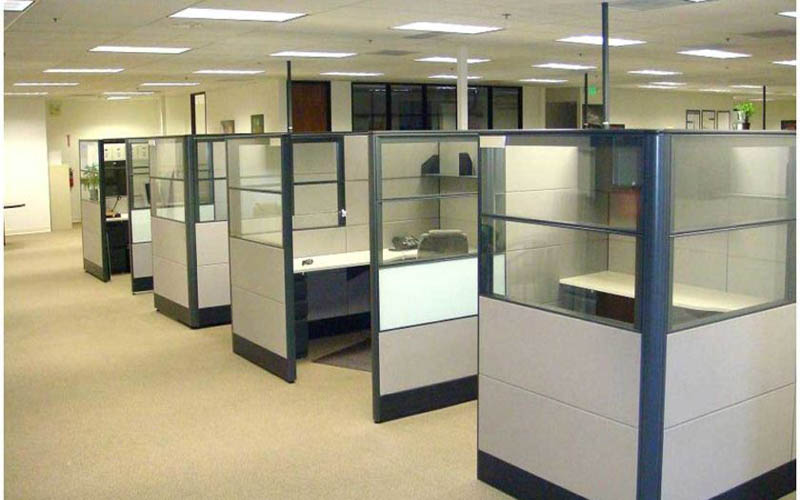 Сотовая модель для офисного пространства 